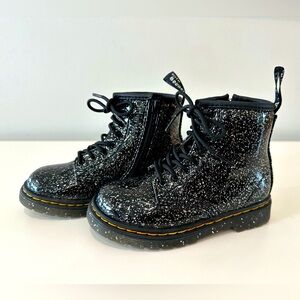 Dr Martens 1460 Cosmic Glitter Lace Up Fashion Boot 9